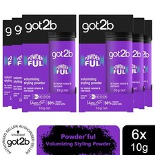 Schwarzkopf got2b Powder'ful Volumizing Styling Powder, 6er Pack à 10g