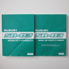 Werkstatthandbuch Suzuki SA413 Swift I Typ AA Grundhandbuch inklusive Anhang 
