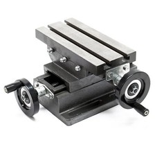 Kreuztisch 170x85mm Koordinatentisch Frästisch 2-Achsen Bohrtisch Fräsständer