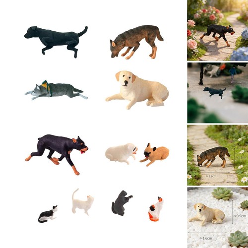 Miniatur tierfiguren szene - 2,