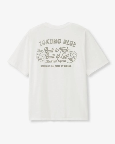 Momotaro jeans back print - print, s/s