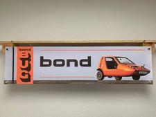 Bond Bug Car Banner Retro