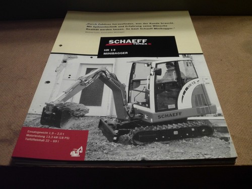 Schaeff terex hr 13 - schaeff,