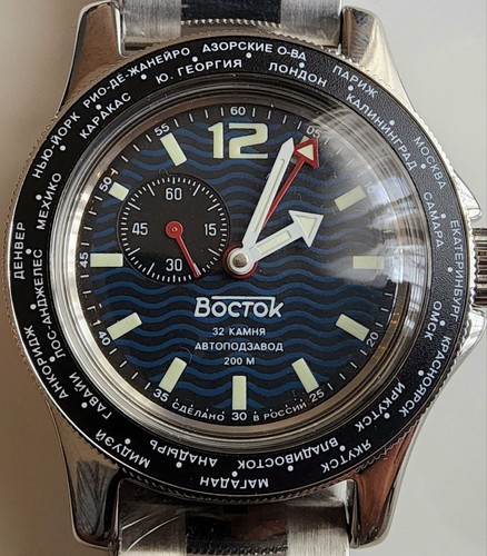 Vostok amphibia gmt automatik - amphibia,