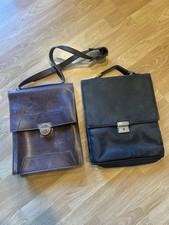 schulranzen leder schul tasche rücken ranzen alt  nostalgie retro vintage deko