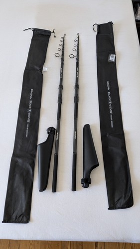 Daiwa black widow tele carp - black,