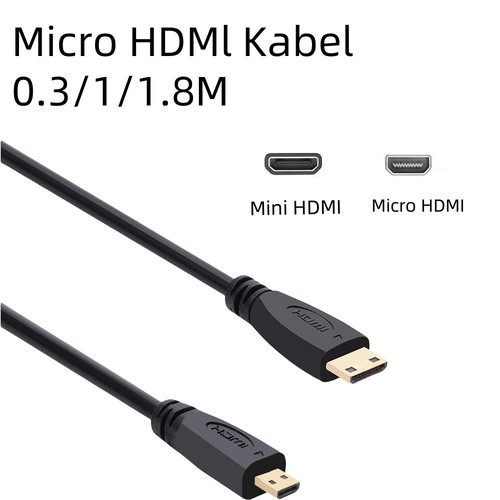 8m micro hdmi kabel - 0.3,