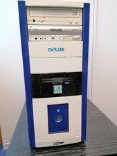 PC - Gehäuse Tower Metall 49 x 44 x 19 cm Computergehäuse CSL DELUX