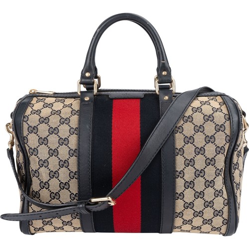 Gucci monogram canvas web - gg,