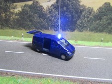 1:87 Mercedes Benz Vito  Zivil Polizei SEK Aktiv Blaulicht 12-16 V AC/DC H0 1/87