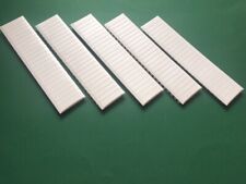 5 Abdeckstreifen Blindstreifen für Verteiler Zählerschrank Sicherung 12TE weiß