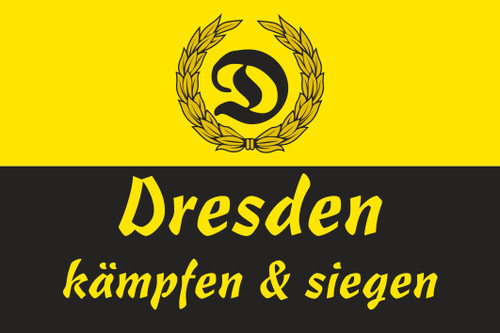 Fahne flagge dresden - dresden, d