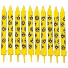 Bvb geburtstagskerzen 10er - geburtstagskerzen,