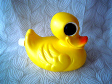 Schaumbadflasche Ente Sammelfigur  Bad Deko 90er Retro