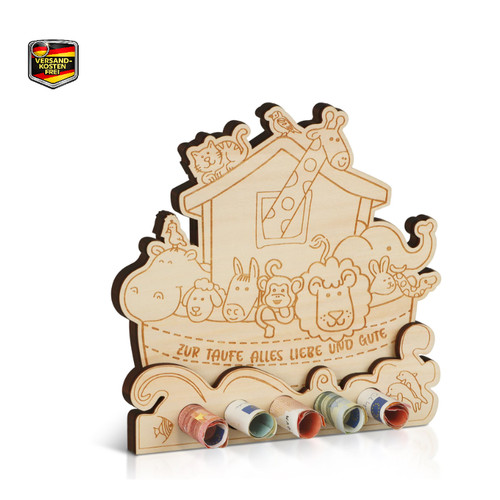 Taufgeschenk arche noah holz - noah,