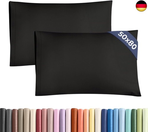 Kissenbezüge 50x80 schwarz - kissenbezüge, cm