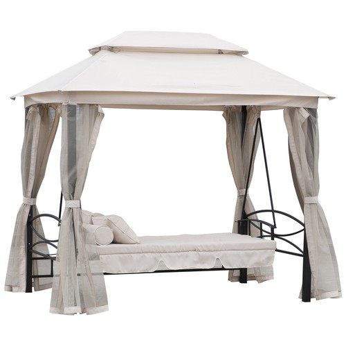 Umbaubares pavillon - 2-in-1,
