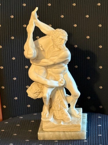 Figur aus alabaster - .,