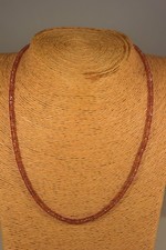 PADPARADSCHA SAPHIR KETTE COLLIER 65,22ct.!! Classic Heilstein Schmuck Edelstein