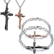 Partner Schmuck Set Edelstahl