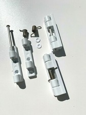 Feder Scharnier selbstschließend Türschließer Insektenschutz Tür -  ALU WEISS