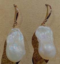 baroque pearl earrings