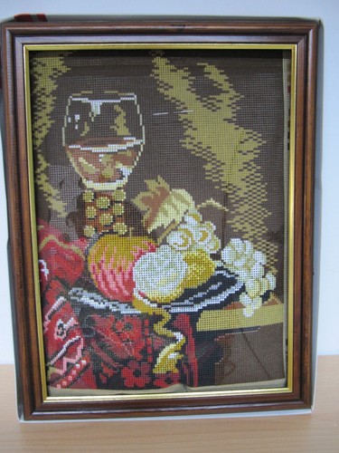 Stickbild gobelin stillleben - gobelin, "stillleben"