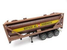 276HO /64 - Kibri H0 - Auflieger mit Tankcontainer Bertschi AG