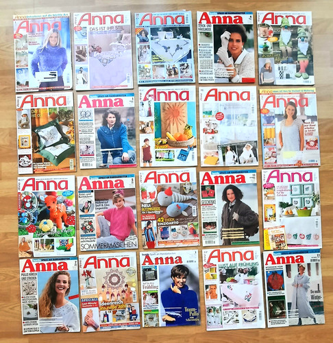 20x handarbeitshefte anna - 20x,