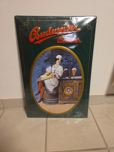Budweiser budvar blechschild - budweiser,