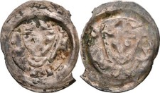 Bamberg, Bistum Pfennig o.J. Berthold von Leiningen Silber Original Münze #N1065