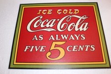 Vintage Coca-Cola Plakat