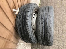 2xkomplette Sommerreifen+Felgen 195/60R15 88V für Toyota Corolla,Honda,Mazda usw