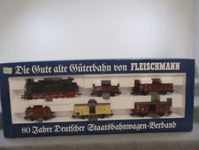Fleischmann Spur H0 4886 Zugset „80 Jahre Staatsbahnwagen-Verband" Analog DC OVP
