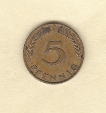 5 Pfennig 1950 J 