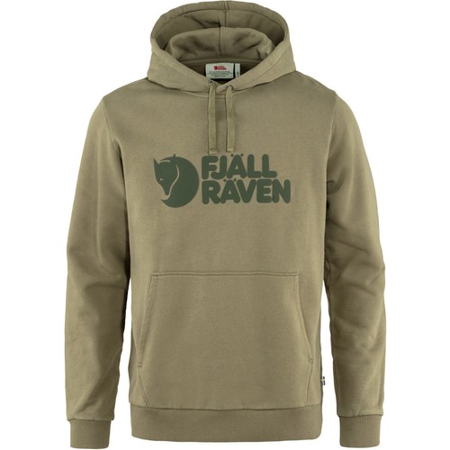 Fjallraven logo hoodie - logo, herren
