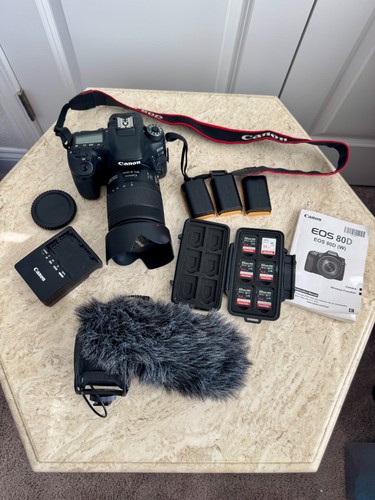 Canon eos 80d mp digital - canon,