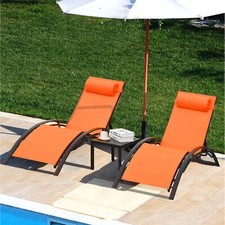 Outdoor chaise lounge chair - outdoor,