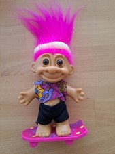 Spielfigur Berrie TROLL Russ  Skateboard Vintage gut