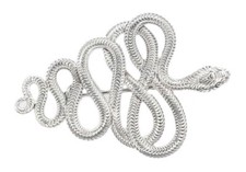 Schlange Brosche Fibel Mandara