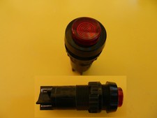 Taster rot für GRUNDIG Messgeräte , mit Beleuchtung 