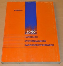Werkstatthandbuch Chrysler 1989 Handbuch Systemdiagnose  Karosserie/Fahrwerk