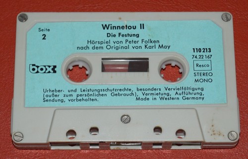 Kassette winnetou ii - -,