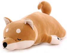 Shiba Inu Kuscheltier Groß – Hund Plüschtier Kissen Kuschelkissen 65x25x30 cm