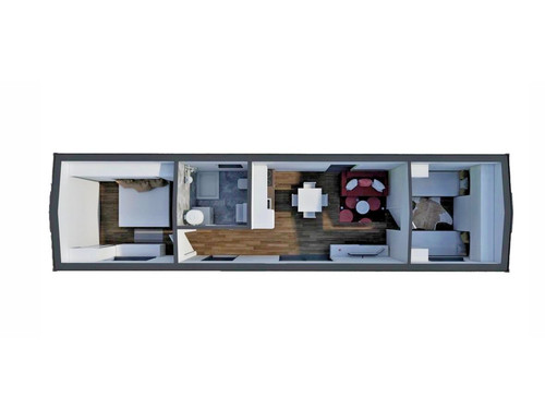 2qm bungalow tiny house - 47,2qm,