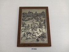 Bild Metallbild DDR Jagdszene