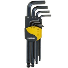 Proxxon - Winkelschlüsselsatz für Innensechskant-Schrauben 1,5 - 10 mm (9-teilig