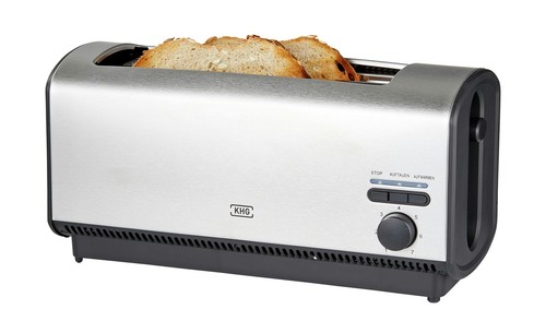 Langschlitz toaster edelstahl - langschlitz,