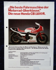 Honda CB 1100 R Prospekt