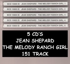 JEAN SHEPARD - THE MELODY RANCH GIRL 5 CD`S - BCD 15905 EL VOL.1 -2-3-4-5.  (#)